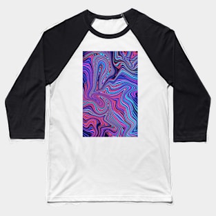 New colorful  geometric abstract Baseball T-Shirt